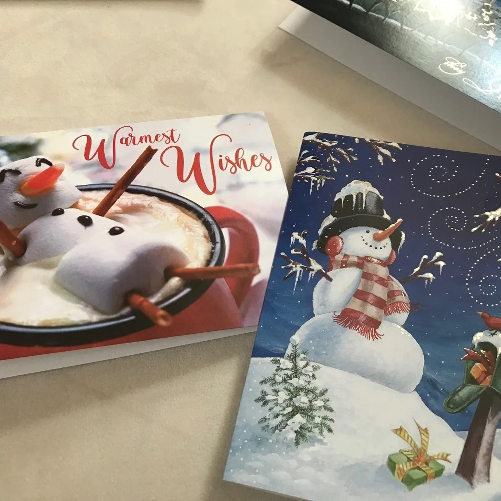Christmas Cards 12 pack with Envelopes